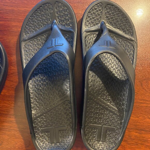 Telic Shoes - NEW Telic Flip Flip Sandals "Black"
